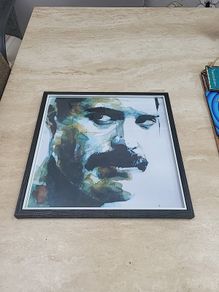 Freddie Mercury framed picture