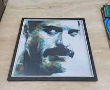 Freddie Mercury framed picture