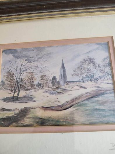 Set Of 4 Framed And Signed Photo Prints By Baryl Suitor Irish Artist.