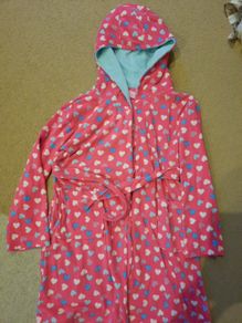 Girls bathrobe, dressing-gown size 6-7y