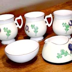 Rare hand painted Royal Tara set