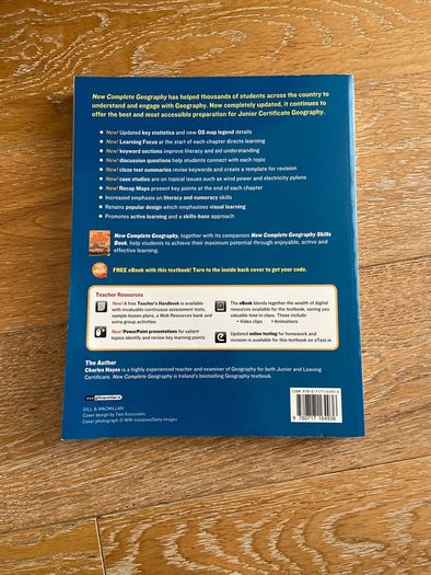 New Complete Geography 5th Edition, Junior Certificate Book
