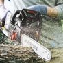 Parkside Performance 40V Cordless Brushless Chainsaw. Garden Maintenance DIY Projects Heating Logs Image 5