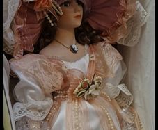 New Vintage Ceramic Doll