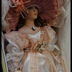 New Vintage Ceramic Doll