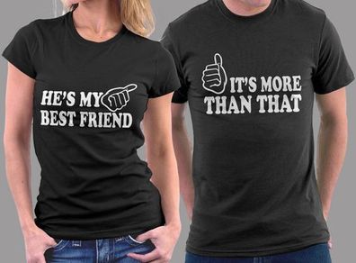 Best Friends Couple T-shirts  Tops Tees For Valentines Day Gift Present