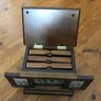 Vintage oak photo album memory box stores 63 photos Image 4