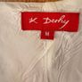 Derhy designer linen dress chic vintage quality sophisticated white Image 2