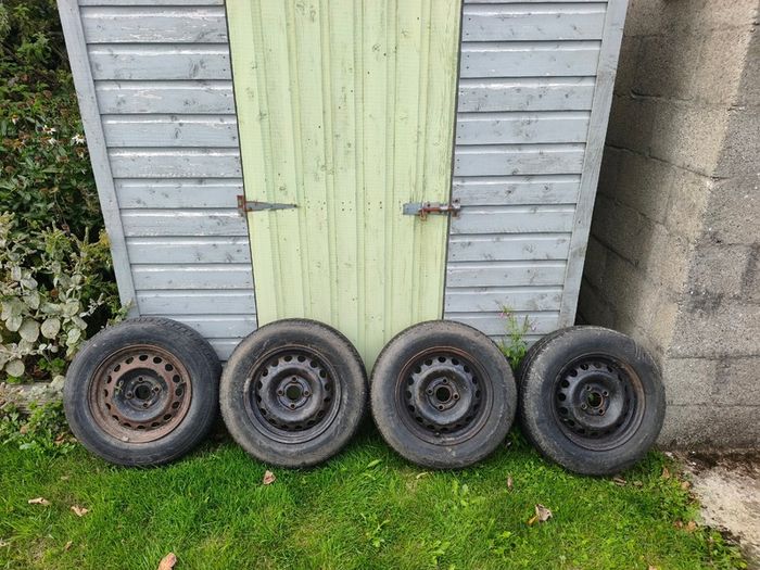 4x100 Gm/Opel steel wheels