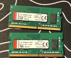 Kingston 2x 4gb Sodimm Ram