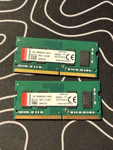 Kingston 2x 4gb Sodimm Ram