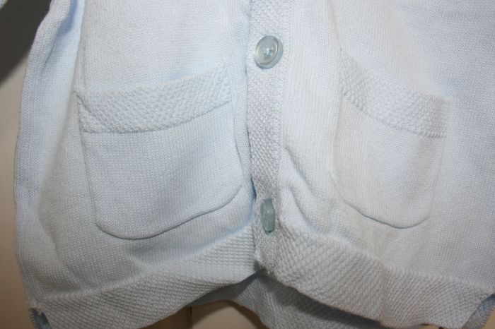 Next Baby Blue Cardigan Age 3-6 Months