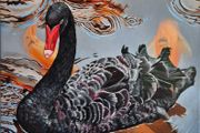 The Guardian of the Lake | Oil Painting | Framed