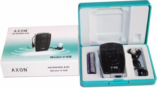 Battery Powered Ear Sound Amplifier Digital Mini Pocket Hearing Aid V-68