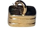 Vintage 18ct Gold Suitcase Charm / Pendant (0.80g)