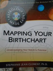 Mapping your birthchart, Paperback book, CD rom, Astrology book
