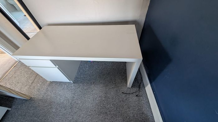 Malm Desk white