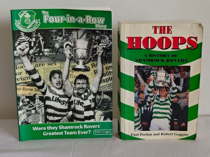 Shamrock Rovers FC Books Bundle The Hoops and Four in a Row Story