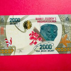 Madagascar.  2000  ARIARY  2017   PICK  101  ( Uncirculated )