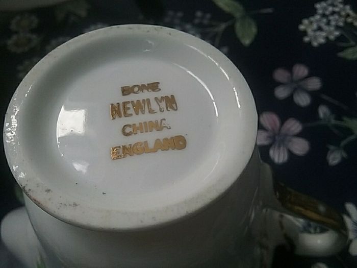Newlyn Bone China Cake/Bread+Sugar&Milk