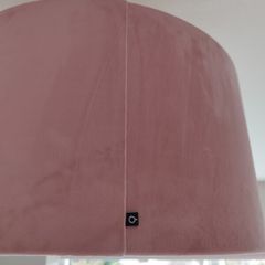 Ceiling Shade - Pink Velvet