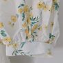 New look yellow and white floral top Image 2