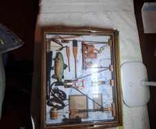 Fishing diorama
