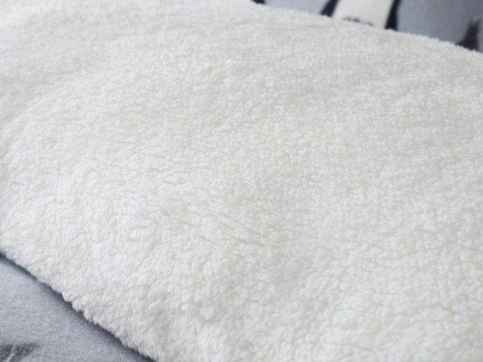 Cosy Penguin Fleece Double Duvet Set Grey Multiple Sizes (free Postage)