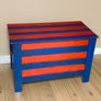 Large Wooden Storage Box / Blanket Chest | Very Good Condition Image 2