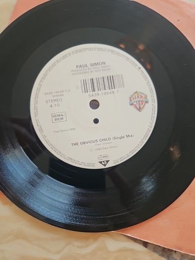 Paul Simon 7" - The Obvious Child