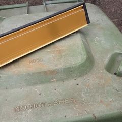 Sprung letterbox.