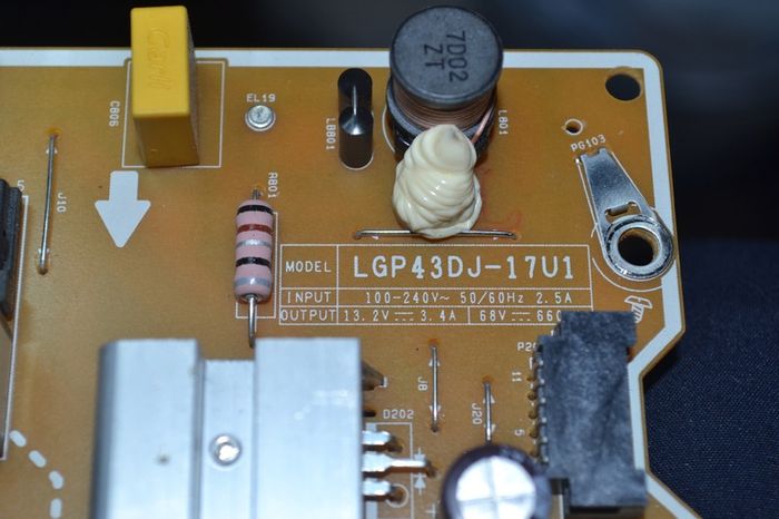 Lg Tv Power Supply Board Psu LGP43DJ-17U1