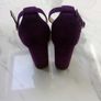 GLAMOROUS purple high heel sandals - size IE 4 / EU 37 Image 2
