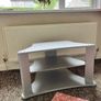 TV Table with 2 Shelves Image 2