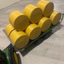 John Deere tractor and bale trailer Image 4