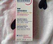 Bioderma sensibio AR+ CC cream spf 50+ - soothing perfecting anti redness care