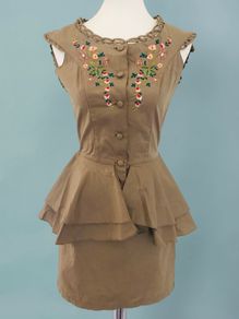 Vintage Midi Dress