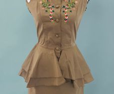 Vintage Midi Dress