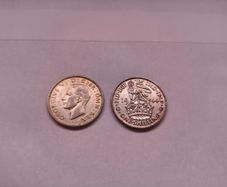 Various Years - UK silver Shillings 1920-1946