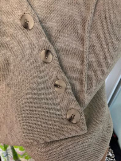 knitted waistcoat mint velvet