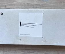 IKEA - BROGRUND Towel holder 3 bars, stainless steel