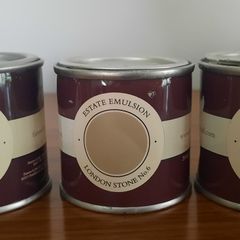 Farrow & Ball Paint Sample Testers - London Stone, Clunch & Stirabout