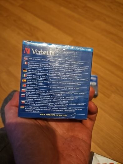 Verbatim MF 2HD 1.44MB Floppy Disks