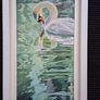 Echos of the Swan | oil painting | Framed Image 8