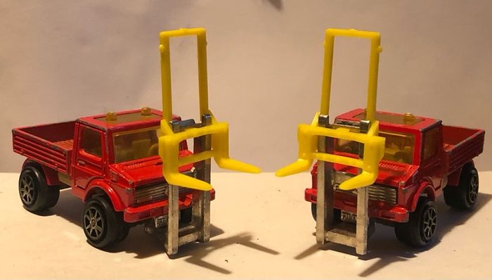 Majorette Mercedes Unimog 1/82 scale