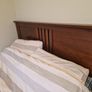 Solid wood double bed frame Image 2
