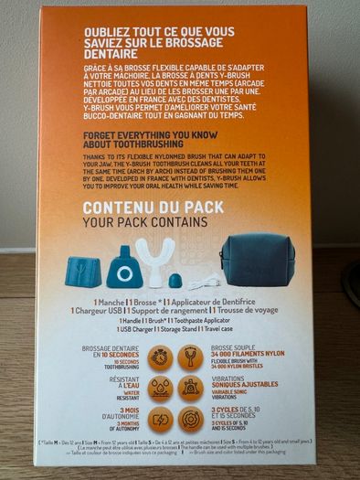 Y Brush Toothbrush Nylonmed V2 - Pack Premium - Brand New
