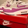 Purple women's Nike Air Max 1 87 size 4.5 in original box Image 2