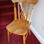Custom-made Solid Elm Dining Table & Chairs Image 4