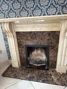 2 x Marble Fireplaces